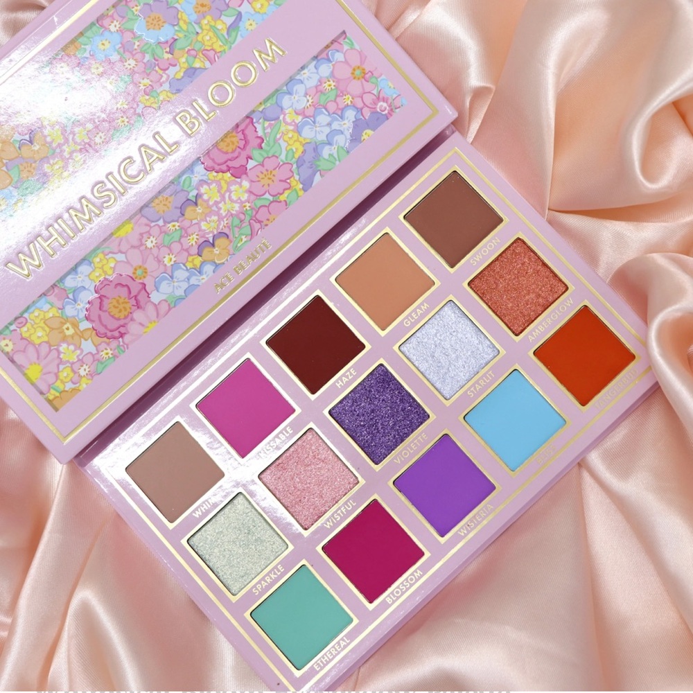 Ace Beauté Whimsical Bloom 15 shade Eyeshadow Palette! New in package! - Picture 12 of 12